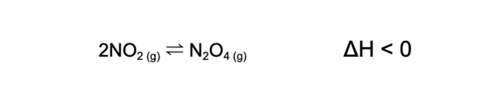 Nitrogen dioxide and dinitrogen tetroxide equilibrium HSC Chemistry Module 5 Equilibrium