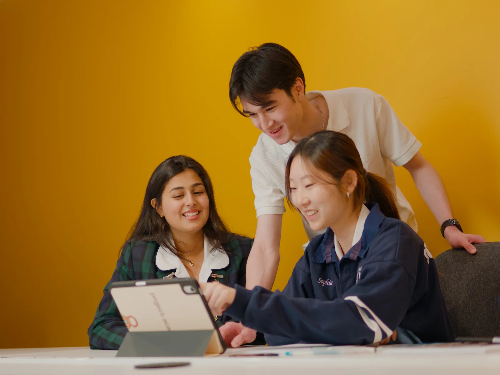 Students in a weekly class at Project Academy